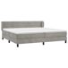 Cama box spring 200x200 Cama box spring 200x200 Azul