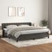 Cama box spring 200x200 Cama box spring 200x200 Gris