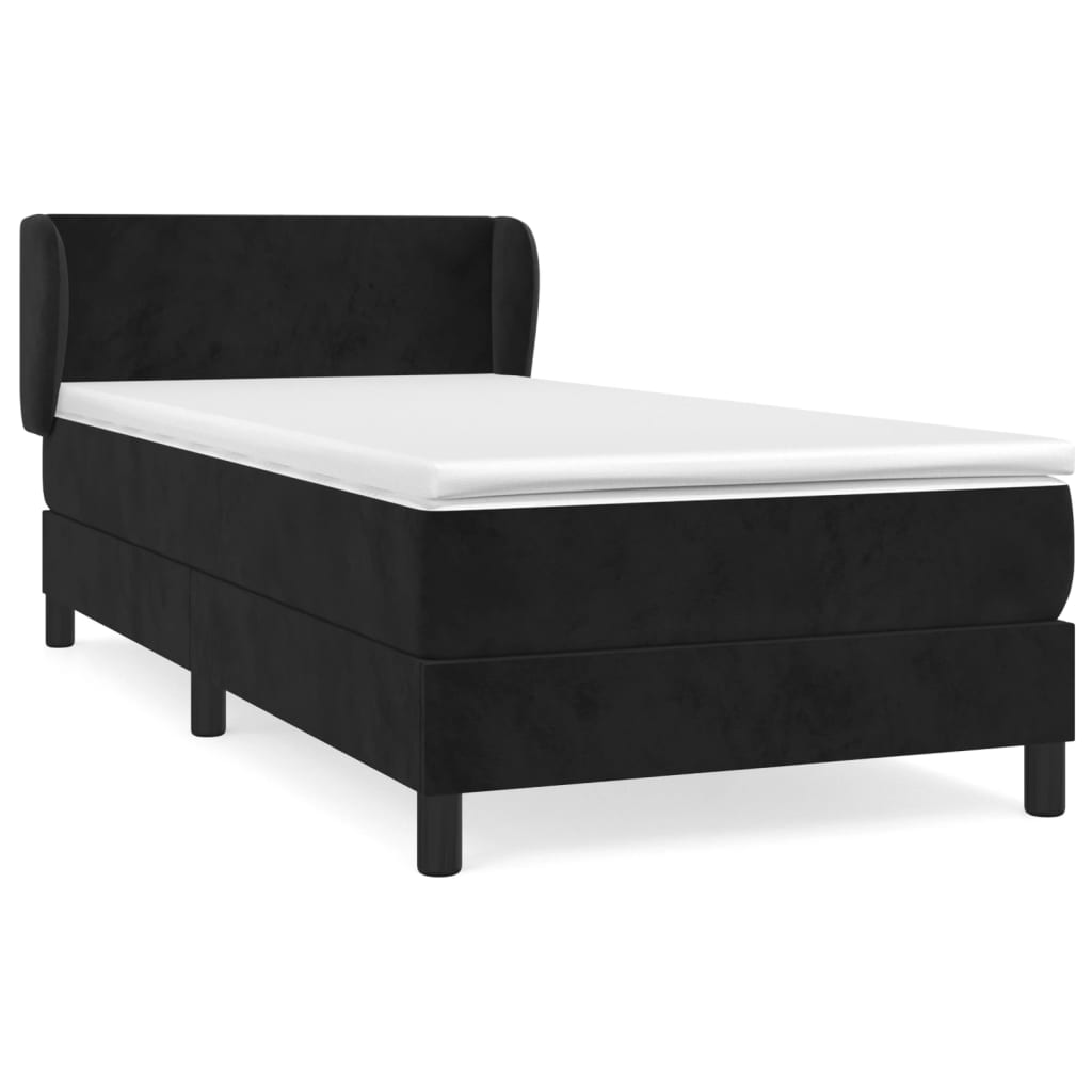 Cama box spring 90x200 Negro