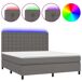 Cama box spring 160x200 Cama box spring 160x200 Gris