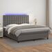 Cama box spring 160x200 Cama box spring 160x200 Gris