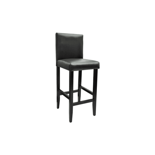 vidaXL Bancos de bar 4 pcs couro artificial preto vidaXL Bancos de bar 4 pcs couro artificial preto