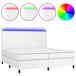 Cama box spring 200x200 Cama box spring 200x200 Blanco