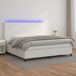 Cama box spring 200x200 Cama box spring 200x200 Blanco