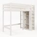 Cama alta infantil de panel de partículas Cama alta infantil de panel de partículas Blanco