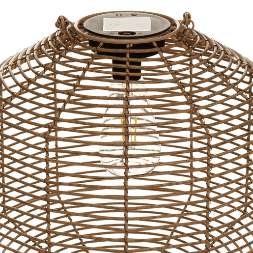 WELL HOME - Candeeiro solar de vime WELL HOME - Candeeiro solar de vime