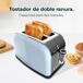 Tostador vertical Toastin' time 850, 850W de Potencia Tostador vertical Toastin' time 850, 850W de Potencia Plateado