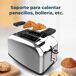 Tostador vertical Toastin' time 850, 850W de Potencia Tostador vertical Toastin' time 850, 850W de Potencia Plateado