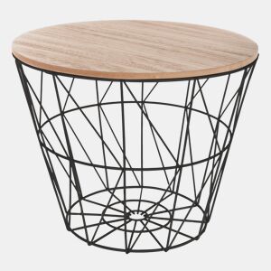 WELL HOME - Mesa lateral de metal Kumi