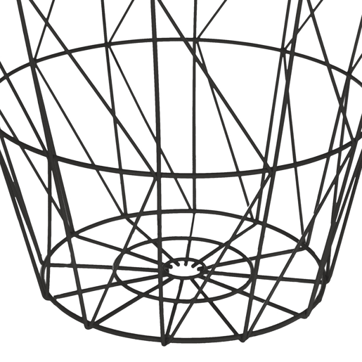 WELL HOME - Mesa lateral de metal Kumi