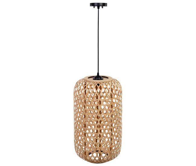 Lámpara de techo de bambú d31x55h cm