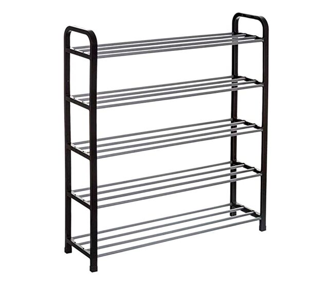 Well home - estantería para zapatos de metal y plástico