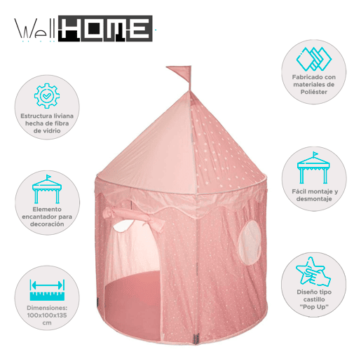 WELL HOME - Tenda infantil ''POP UP''