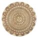 WELL HOME - Alfombra brillante WELL HOME - Alfombra brillante Dorado