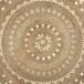 WELL HOME - Alfombra brillante WELL HOME - Alfombra brillante Dorado