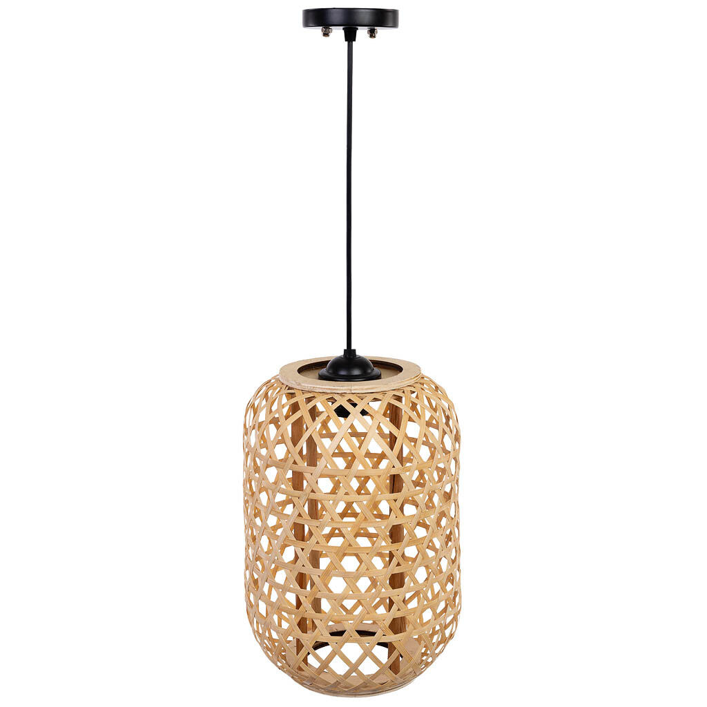 Lámpara de techo de bambú d23x33h cm