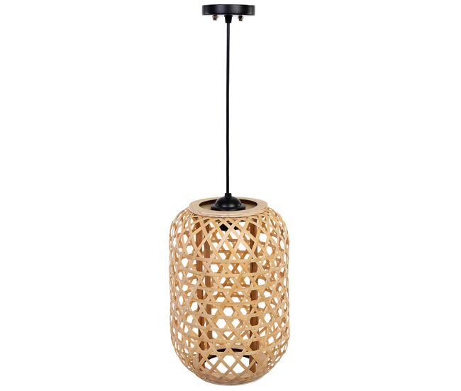 Lámpara de techo de bambú d23x33h cm
