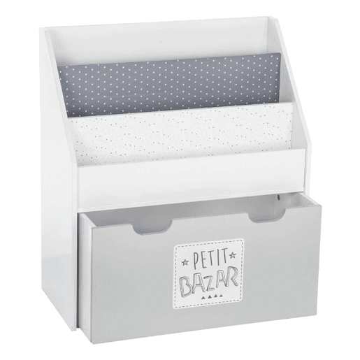 WELL HOME - Estante com recipiente e rodízios WELL HOME - Estante com recipiente e rodízios