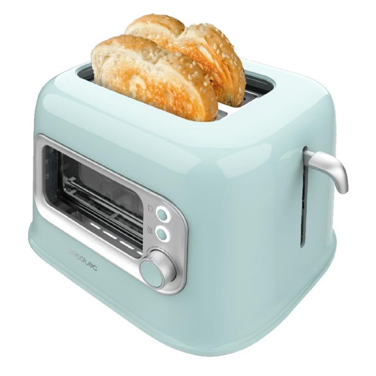 Tostador Cecotec RetroVision 700W diseño retro con ventana