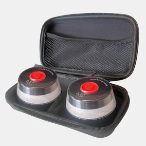 Conjunto WE de 2 faróis de emergência + caixa dupla anti-choque