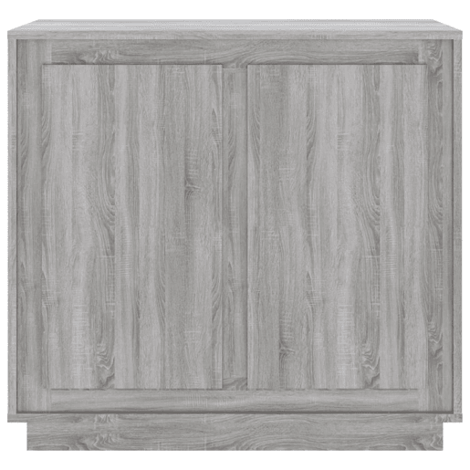 vidaXL Aparador 80x34x75 cm derivados de madeira cinzento sonoma