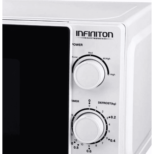 Micro-ondas INFINITON MW-0115, 20 litros, 700 W, descongelação, Blanco