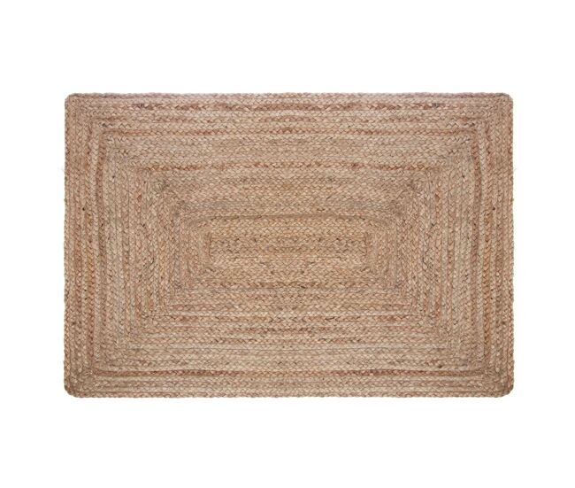 Well home - alfombra de yute historia natural 60x90 cm