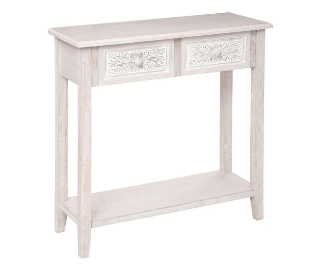 Well home - consola de 2 cajones inspirada en la naturaleza