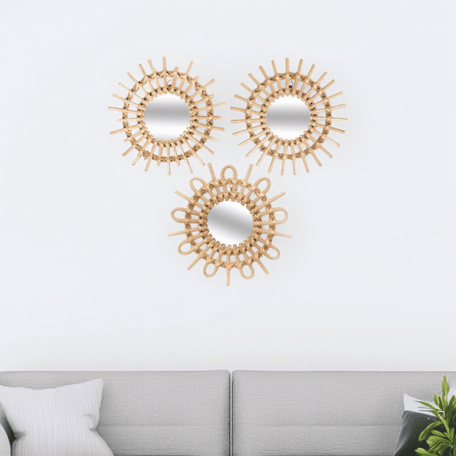 WELL HOME - Conjunto de 3 espelhos Aida