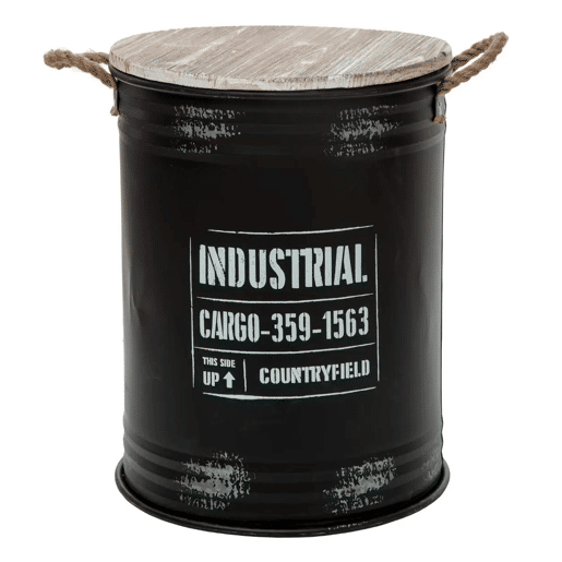 WELL HOME - CONJUNTO de 3 cubos de metal Southbay