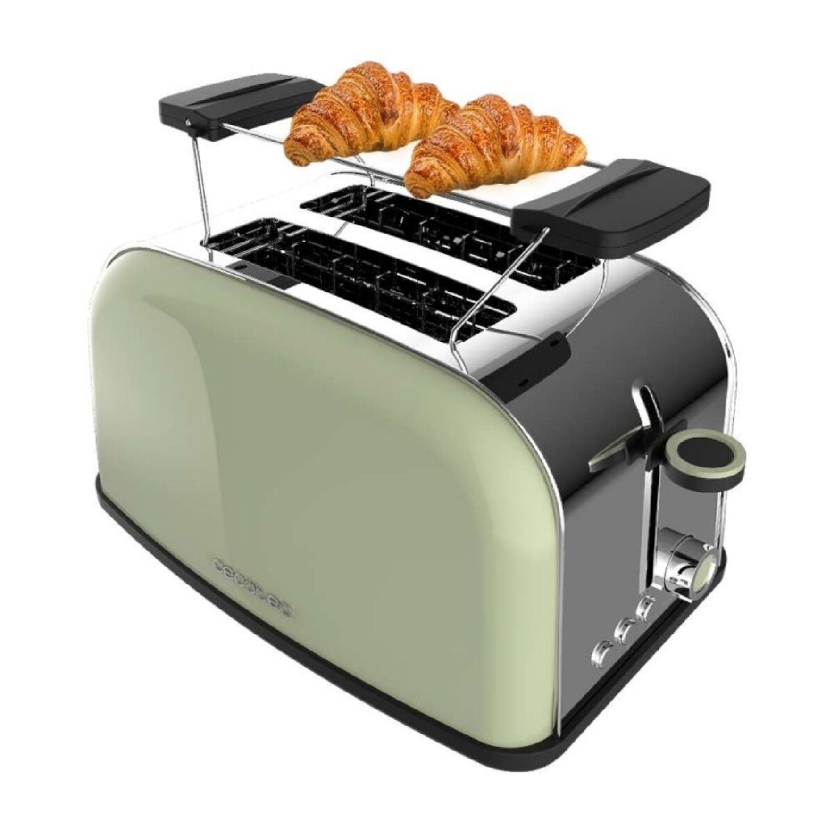 Tostador vertical Cecotec Toastin' Time 850W diseño vintage