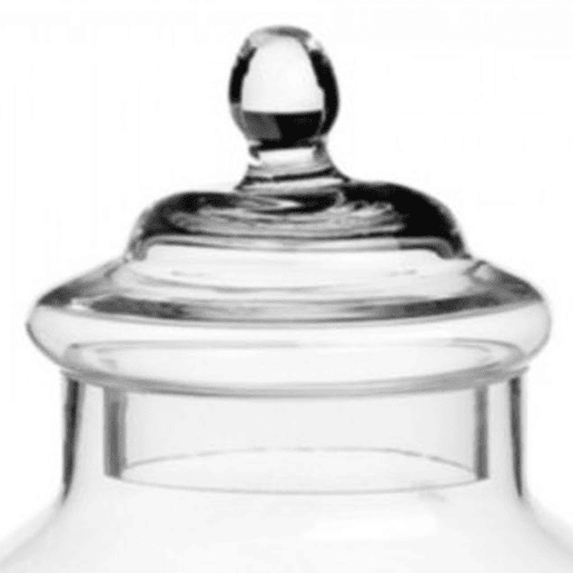 WELL HOME - Frasco de vidro para bombons com pé 2,1L