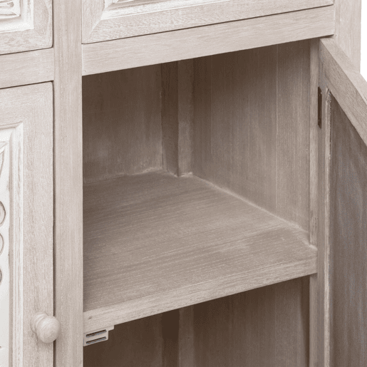WELL HOME - Aparador prático e elegante com 2 portas