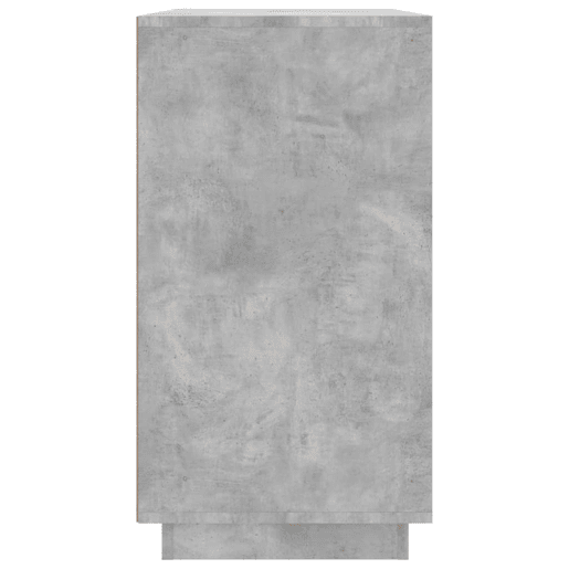 vidaXL Aparador 80x34x75 cm derivados de madeira cinzento cimento