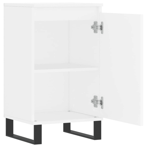 vidaXL Aparadores 2 pcs 40x35x70 cm derivados de madeira branco