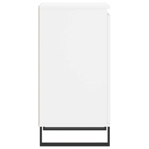vidaXL Aparadores 2 pcs 40x35x70 cm derivados de madeira branco