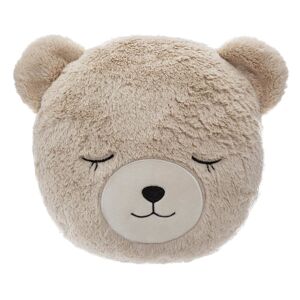 WELL HOME - Almofada redonda de pele de urso