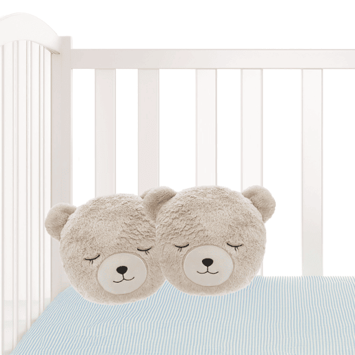 WELL HOME - Almofada redonda de pele de urso