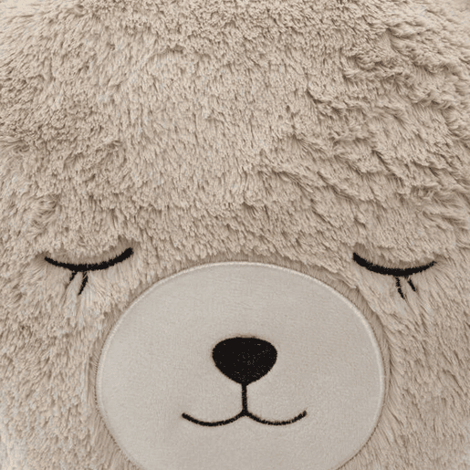 WELL HOME - Almofada redonda de pele de urso