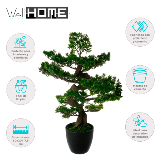 WELL HOME - Bonsai Artificial para Interior e Exterior WELL HOME - Bonsai Artificial para Interior e Exterior