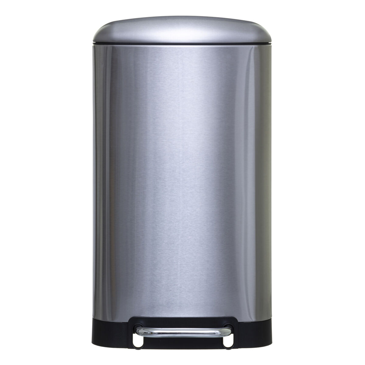 WELL HOME - Papelera - cubo de basura con pedal de metal