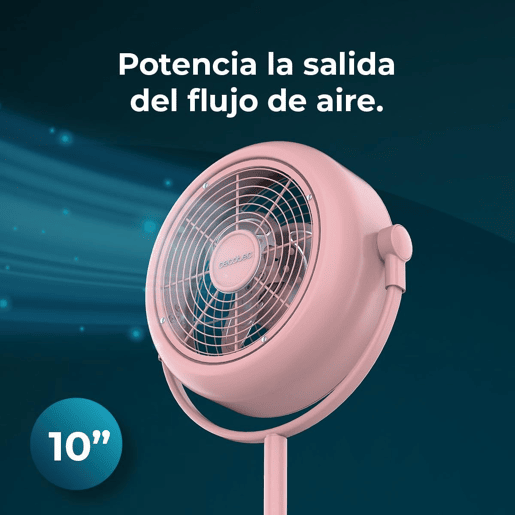 Ventoinhas de pé EnergySilence 250 ClassicStyle cor-de-rosa Cecotec