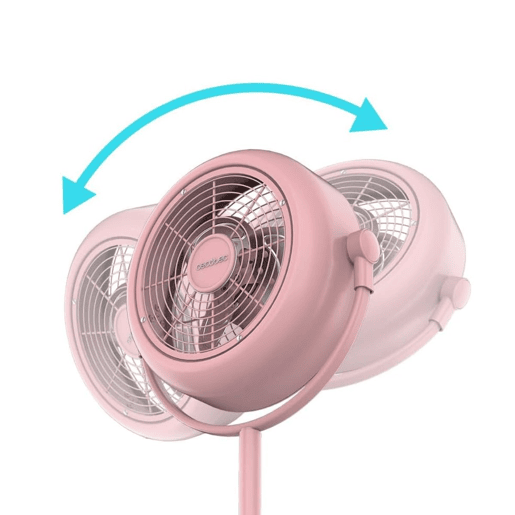 Ventoinhas de pé EnergySilence 250 ClassicStyle cor-de-rosa Cecotec