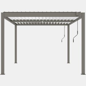 Pérgula bioclimática u201CWindsoru201D - 3 x 4 m - Topo