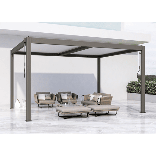 Pérgula bioclimática u201CWindsoru201D - 3 x 4 m - Topo Pérgula bioclimática u201CWindsoru201D - 3 x 4 m - Topo