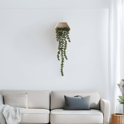 WELL HOME - Planta contemporânea para pendurar na parede