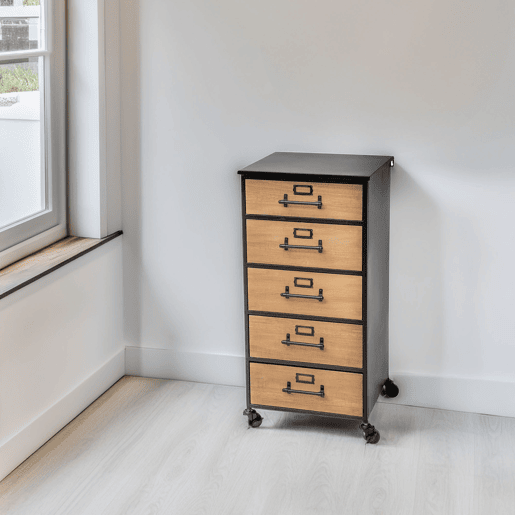 WELL HOME - Gaveta para arquivos com decoração retrô