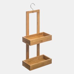 WELL HOME - Organizador com 2 bases de duche em bambu