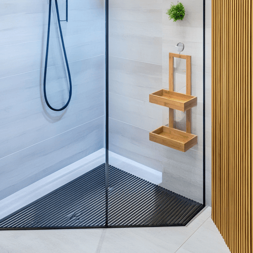 WELL HOME - Organizador com 2 bases de duche em bambu
