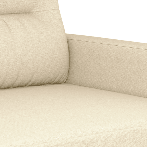 vidaXL Poltrona 60 cm tecido cor creme vidaXL Poltrona 60 cm tecido cor creme